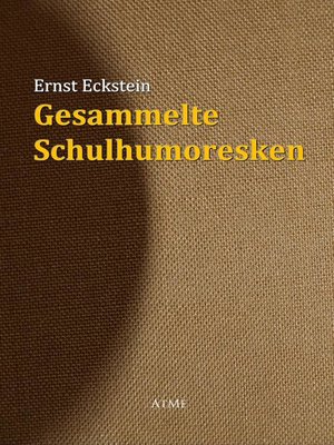 cover image of Gesammelte Schulhumoresken